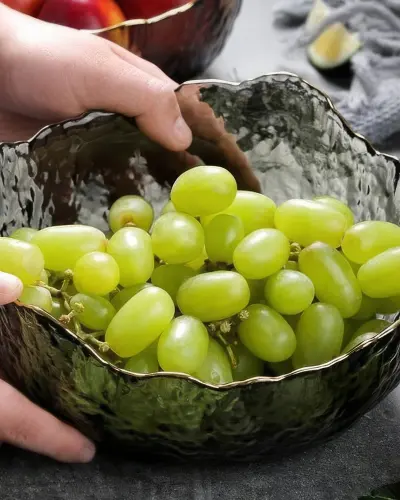 Corbeille à Fruits Verre Fumé